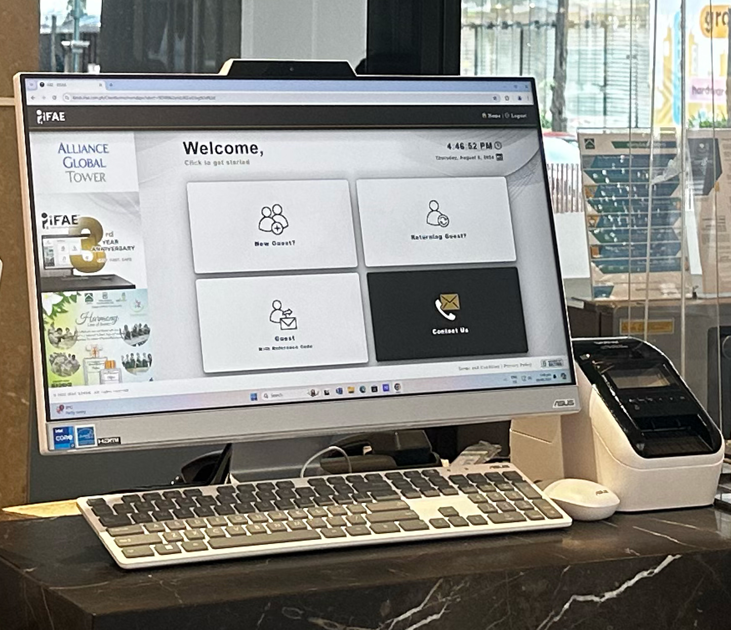 iFAE Kiosk Station